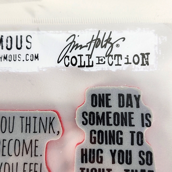 Stampers Anonymous - Tim Holtz Collection - Ponderings (CMS252) Stamp set - Picture 3 of 16